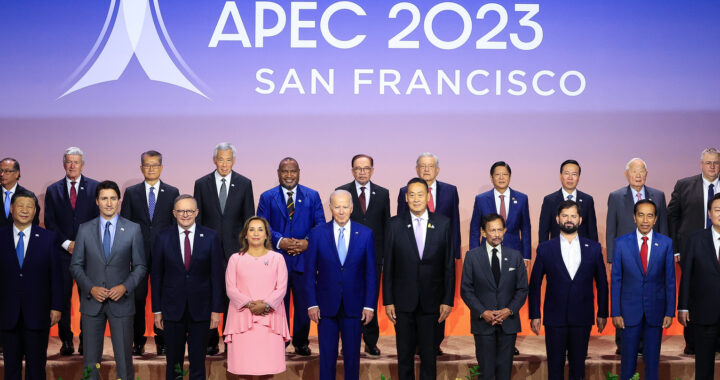 Foto oficial do encontro de líderes da APEC 2023
